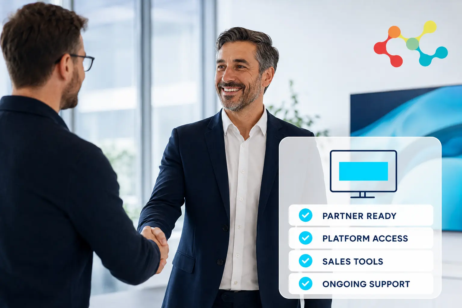 Technology partners beginning a Zoney digital signage partnership